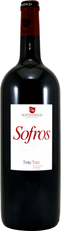 28,95 € Envio grátis | Vinho tinto Quinta Esencia Sofros Crianza D.O. Toro Castela e Leão Espanha Tempranillo Garrafa Magnum 1,5 L