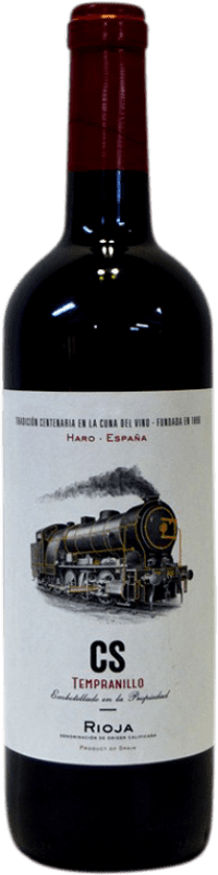 4,95 € Envio grátis | Vinho tinto Carlos Serres D.O.Ca. Rioja La Rioja Espanha Tempranillo, Grenache Garrafa 75 cl