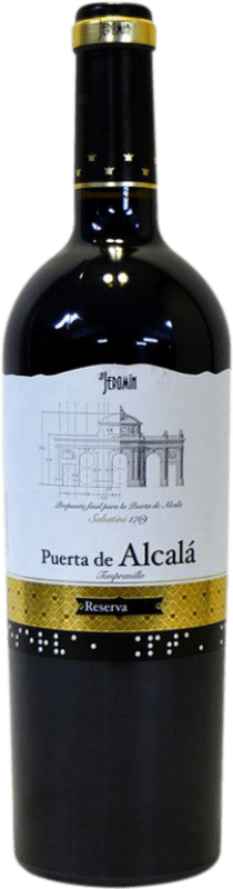 6,95 € Kostenloser Versand | Rotwein Jeromín Puerta de Alcalá Reserve D.O. Vinos de Madrid Gemeinschaft von Madrid Spanien Tempranillo Flasche 75 cl