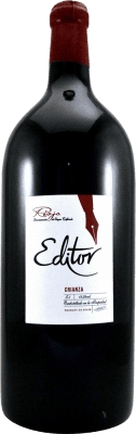 69,95 € Free Shipping | Red wine Pagos de Leza Editor Aged D.O.Ca. Rioja The Rioja Spain Tempranillo Special Bottle 5 L