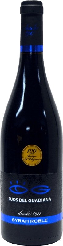 4,95 € 送料無料 | 赤ワイン El Progreso Ojos del Guadiana オーク D.O. La Mancha カスティーリャ・ラ・マンチャ スペイン Syrah ボトル 75 cl