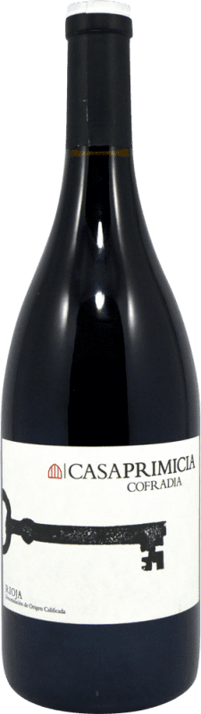 42,95 € Free Shipping | Red wine Casa Primicia Cofradía Reserve D.O.Ca. Rioja The Rioja Spain Tempranillo Bottle 75 cl