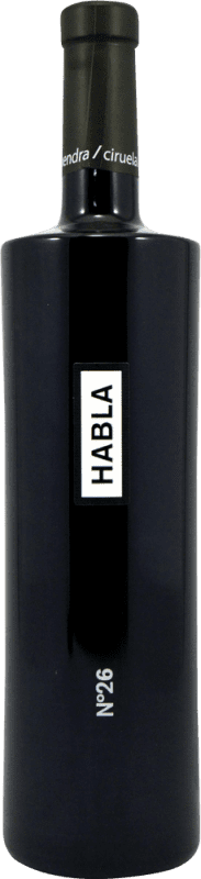 32,95 € Free Shipping | Red Wine Habla Nº 26 I.G.P. Vino de la Tierra de Extremadura Estremadura Spain Syrah — Shiraz Bottle 75 cl