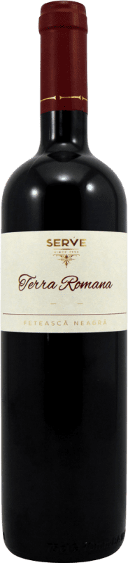 16,95 € Бесплатная доставка | Красное вино Serve Ceptura Terra Romana Румыния Fetească Neagră бутылка 75 cl