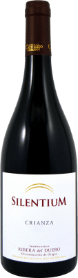13,95 € Envoi gratuit | Vin rouge Castillejo de Robledo Silentium Crianza D.O. Ribera del Duero Castille et Leon Espagne Tempranillo Bouteille 75 cl