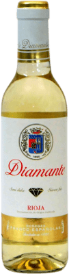3,95 € Kostenloser Versand | Weißwein Bodegas Franco Españolas Diamante D.O.Ca. Rioja La Rioja Spanien Viura Halbflasche 37 cl