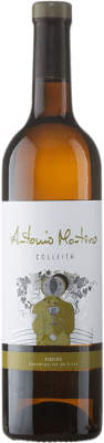 5,95 € Envio grátis | Vinho branco Antonio Montero Colleita D.O. Ribeiro Galiza Espanha Palomino Fino, Treixadura Garrafa 75 cl