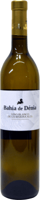 6,95 € Envio grátis | Vinho branco Xaló Bahía de Denia D.O. Alicante Comunidade Valenciana Espanha Mascate de Alexandria Garrafa 75 cl