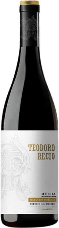 9,95 € Kostenloser Versand | Weißwein Teodoro Recio Acariciado D.O. Rueda Kastilien und León Spanien Verdejo Flasche 75 cl