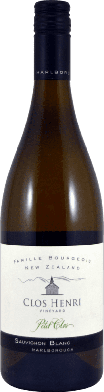 22,95 € Бесплатная доставка | Белое вино Clos Henri I.G. Marlborough Марлборо Новая Зеландия Sauvignon White бутылка 75 cl