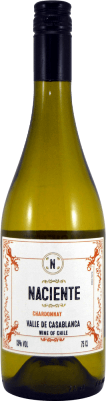 6,95 € Бесплатная доставка | Белое вино Fray León Naciente I.G. Valle de Casablanca Долина Касабланки Чили Chardonnay бутылка 75 cl