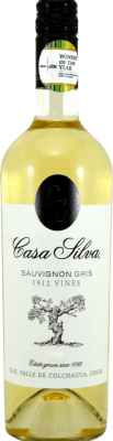 27,95 € Envoi gratuit | Vin blanc Casa Silva I.G. Valle de Colchagua Vallée de Colchagua Chili Sauvignon Gris Bouteille 75 cl