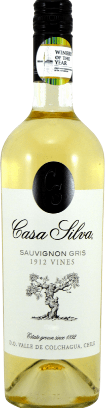 27,95 € Envoi gratuit | Vin blanc Casa Silva I.G. Valle de Colchagua Vallée de Colchagua Chili Sauvignon Gris Bouteille 75 cl