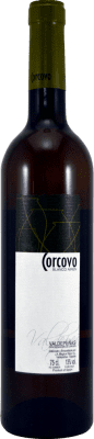 4,95 € Spedizione Gratuita | Vino bianco Megía Corcovo Blanco D.O. Valdepeñas Castilla-La Mancha Spagna Airén Bottiglia 75 cl