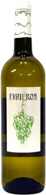 3,95 € Spedizione Gratuita | Vino bianco Jesús Figueroa Blanco D.O. Vinos de Madrid Comunità di Madrid Spagna Macabeo Bottiglia 75 cl