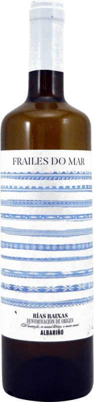 12,95 € Бесплатная доставка | Белое вино Frailes do Mar D.O. Rías Baixas Галисия Испания Albariño — Альбариньо Бутылка 75 cl