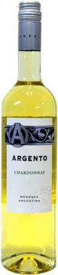 6,95 € Envío gratis | Vino Blanco Argento Luján de Cuyo Argentina Chardonnay 75 cl