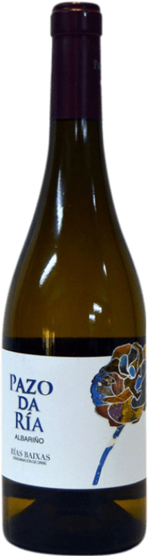 10,95 € Free Shipping | White Wine Míllara Pazo da Ría D.O. Rías Baixas Galicia Spain Albariño — Albarinho Bottle 75 cl