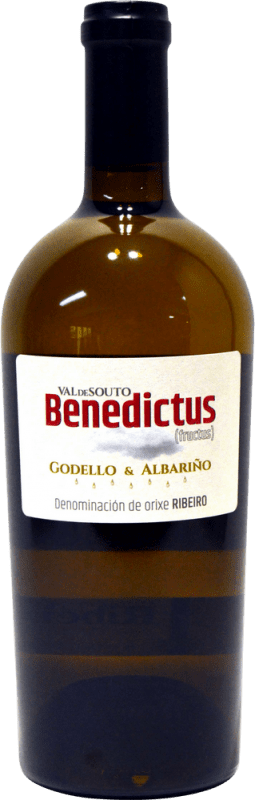 11,95 € Free Shipping | White Wine Val de Souto Benedictus Fructus D.O. Ribeiro Galicia Spain Godello, Albariño — Albarinho Bottle 75 cl