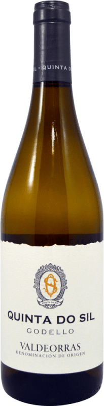 17,95 € Spedizione Gratuita | Vino bianco Quinta do Sil D.O. Valdeorras Galizia Spagna Godello Bottiglia 75 cl