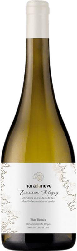 42,95 € Free Shipping | White Wine Viña Nora Encarnación Rodríguez Nora da Neve D.O. Rías Baixas Galicia Spain Albariño — Albarinho Bottle 75 cl
