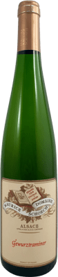 18,95 € Envio grátis | Vinho branco Jean Leon Domaine Maurice Schoech A.O.C. Alsace Alsácia França Gewürztraminer Garrafa 75 cl