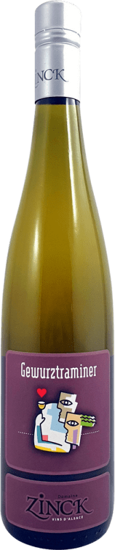 18,95 € 送料無料 | 白ワイン Philippe Zinck A.O.C. Alsace アルザス フランス Gewürztraminer ボトル 75 cl