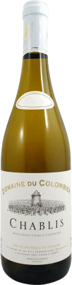 25,95 € Envío gratis | Vino blanco Colombier A.O.C. Chablis Francia Chardonnay Botella 75 cl
