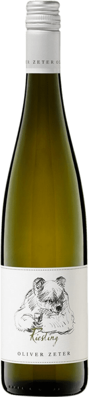 22,95 € Spedizione Gratuita | Vino bianco Oliver Zeter Trocken Q.b.A. Pfälz PFALZ Germania Riesling Bottiglia 75 cl
