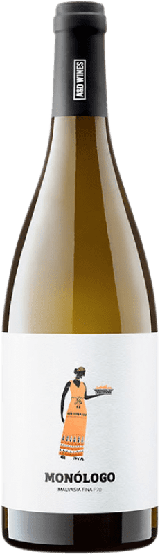 9,95 € Envío gratis | Vino blanco A&D Monólogo I.G. Minho Minho Portugal Malvasía Botella 75 cl