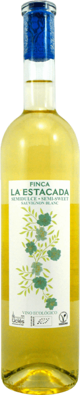 4,95 € Envoi gratuit | Vin Blanc Finca La Estacada Semiseco — Demi-Sec D.O. Uclés Castilla La Mancha Espagne Sauvignon Bouteille 75 cl