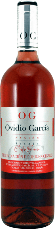 3,95 € Kostenloser Versand | Roséwein Ovidio García D.O. Cigales Kastilien und León Spanien Tempranillo, Albillo, Verdejo Flasche 75 cl