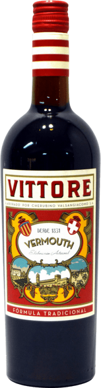 7,95 € Envio grátis | Vermute Cherubino Valsangiacomo Vittore Espanha 75 cl