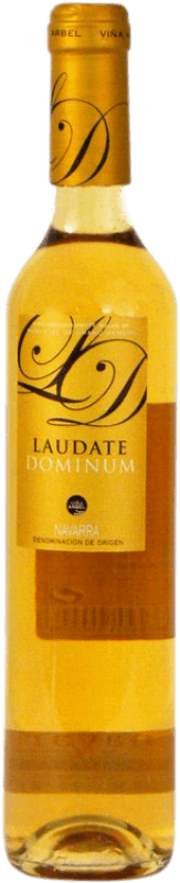 7,95 € Envío gratis | Vino dulce Campos de Enanzo Laudate Dóminum D.O. Navarra Navarra España Moscatel Amarillo Botella 75 cl