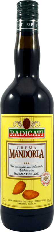 16,95 € Free Shipping | Fortified wine VNP Radicati Crema Mandorla D.O.C. Marsala Italy Bottle 75 cl