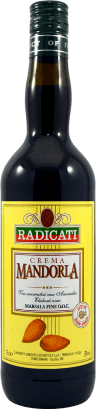 16,95 € Бесплатная доставка | Крепленое вино VNP Radicati Crema Mandorla D.O.C. Marsala Италия бутылка 75 cl