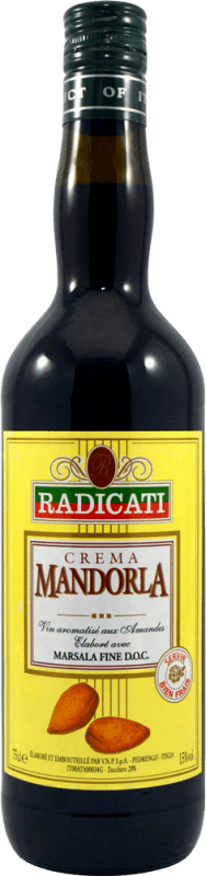 11,95 € 送料無料 | 酒精強化ワイン VNP Radicati Crema — クリーム D.O.C. Marsala イタリア 75 cl Mandorla — アーモンド