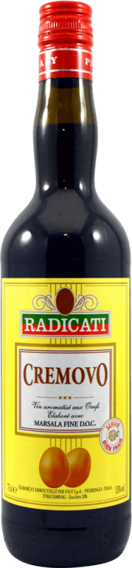 16,95 € Kostenloser Versand | Verstärkter Wein VNP Radicati Cremovo D.O.C. Marsala Italien Flasche 75 cl