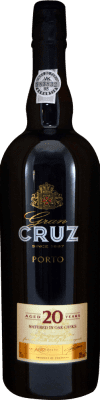 53,95 € 免费送货 | 强化酒 Gran Cruz I.G. Porto 波尔图 葡萄牙 20 岁 瓶子 75 cl