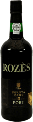 29,95 € Spedizione Gratuita | Vino Liquoroso Rozes Infanta Isabel I.G. Porto porto Portogallo 10 Anni 75 cl