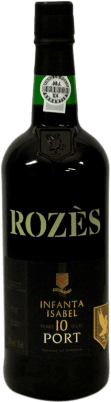 21,95 € 送料無料 | 強化ワイン Rozes Infanta Isabel I.G. Porto ポルト ポルトガル 10 年 ボトル 75 cl