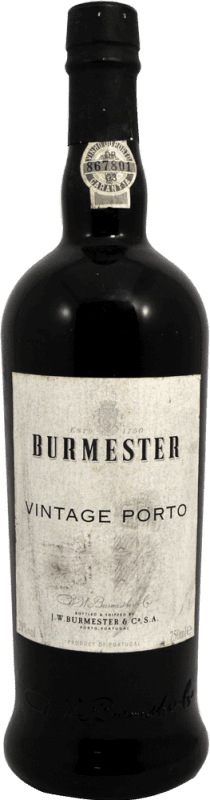 59,95 € Kostenloser Versand | Verstärkter Wein JW Burmester Vintage I.G. Porto Porto Portugal Touriga Franca, Touriga Nacional Flasche 75 cl