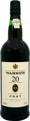 58,95 € 免费送货 | 强化酒 Warre's I.G. Porto 波尔图 葡萄牙 20 岁 瓶子 75 cl
