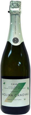 4,95 € Envoi gratuit | Blanc mousseux Familia Bastida Molina Cánovas Brut Nature Espagne Macabeo, Chardonnay Bouteille 75 cl