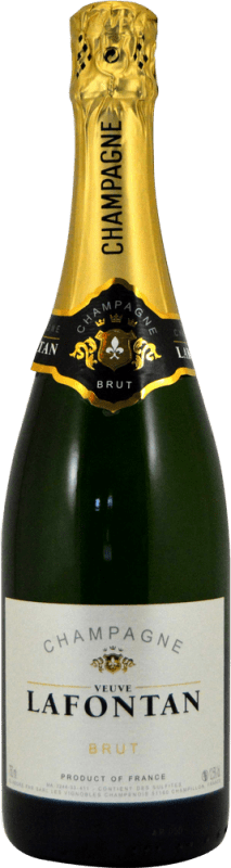 19,95 € Envoi gratuit | Vin Mousseux Blanc Les Vignobles Champenois Lafontan Brut A.O.C. Champagne Champagne France Bouteille 75 cl
