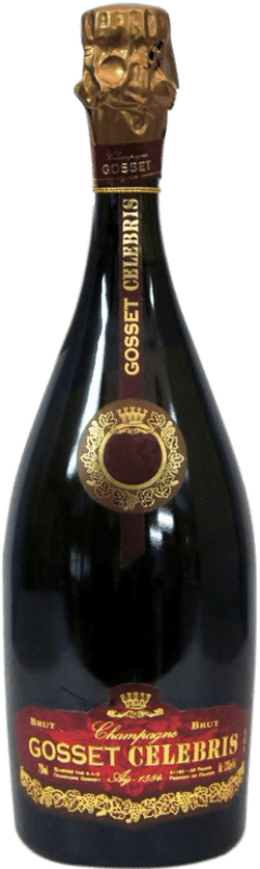 164,95 € Бесплатная доставка | Белое игристое Gosset Celebris брют A.O.C. Champagne шампанское Франция бутылка 75 cl