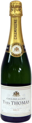 71,95 € Spedizione Gratuita | Spumante bianco Deregard Massing Yves Thomas Brut A.O.C. Champagne champagne Francia Bottiglia 75 cl