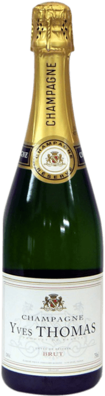 67,95 € Free Shipping | White Sparkling Wine Deregard Massing Yves Thomas Brut A.O.C. Champagne Champagne France 75 cl