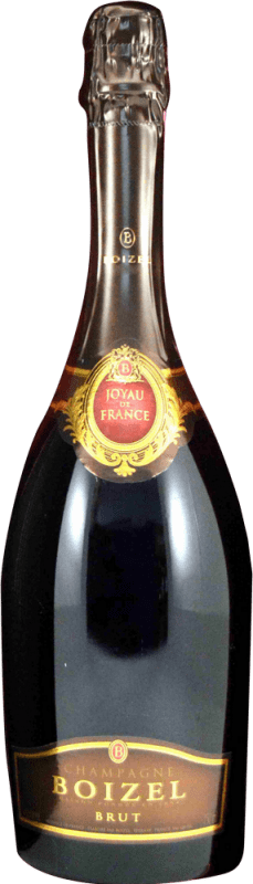 48,95 € 送料無料 | 白スパークリングワイン Boizel Joyau de France A.O.C. Champagne シャンパン フランス Pinot Black, Chardonnay ボトル 75 cl