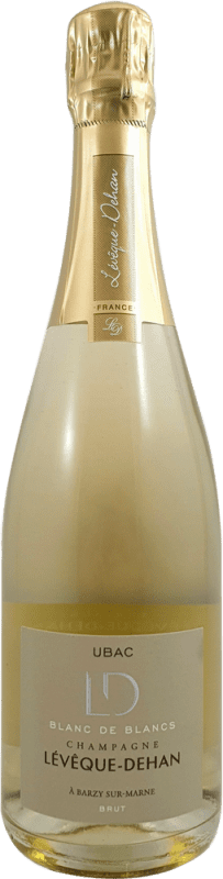 46,95 € Spedizione Gratuita | Spumante bianco La Ruche Lévêque Dehan Blanc de Blancs Brut A.O.C. Champagne champagne Francia Pinot Nero, Chardonnay, Pinot Meunier Bottiglia 75 cl